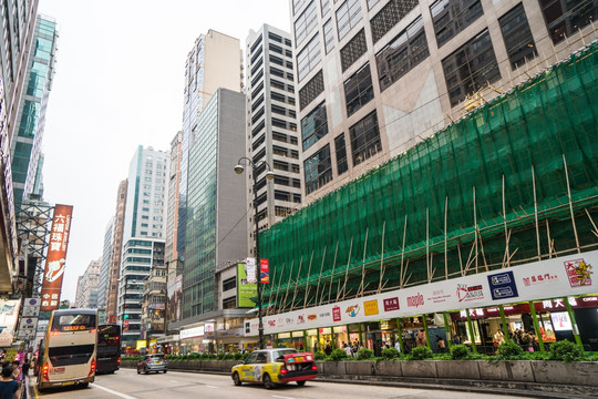 香港旺角街景