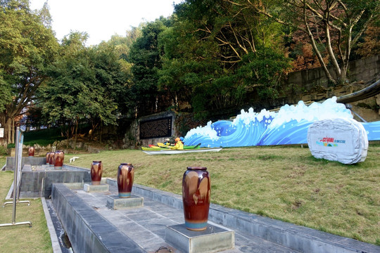 重庆统景温泉 园林雕塑