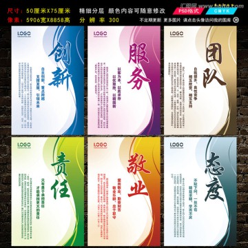 企业文化展板公司企业文化