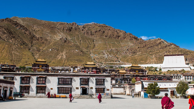 萨迦寺 西藏