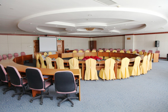 圆型会议室