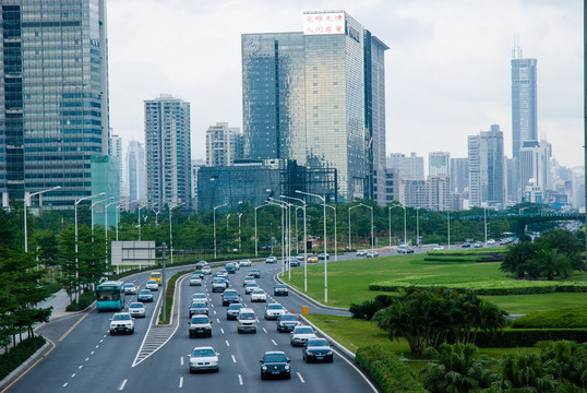 深圳市民中心深南大道