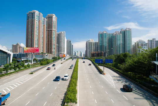 深圳城市发展与道路