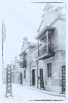 上海石库门怀旧照片