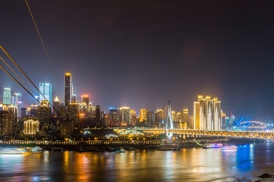 重庆夜景全景