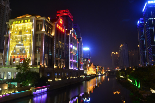 武汉 汉街 夜景 摄影 风光