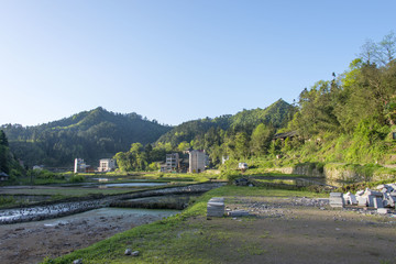 镇远秀地村寨远景