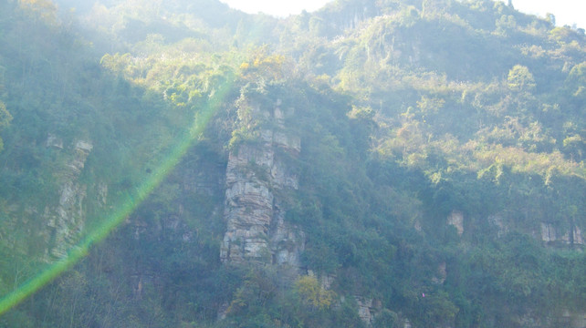 悬崖 岩石