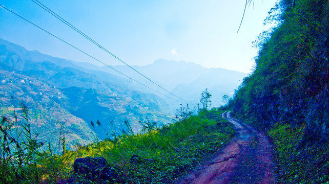 山路 土路
