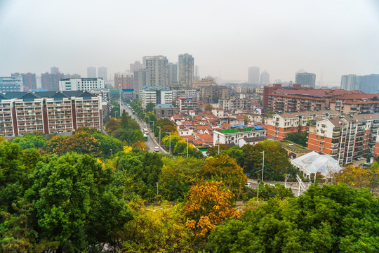 鸟瞰城市