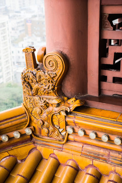 中式建筑局部