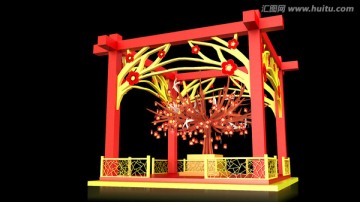 春节 新年 许愿树