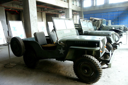 吉普车 抗战武器 史迪威博物馆