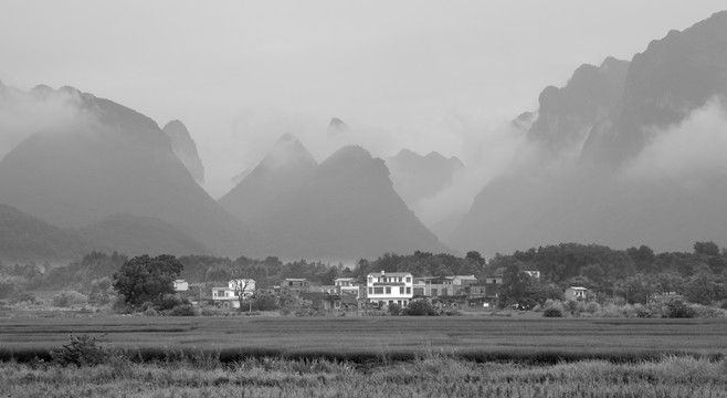 水墨山水