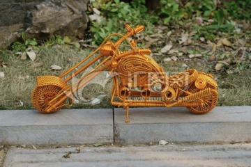 铜丝工艺 摩托车