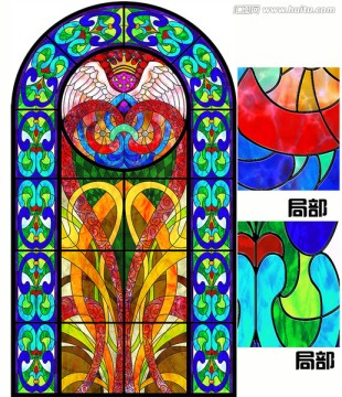 蒂凡尼教堂彩绘玻璃