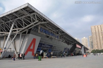 展览馆建筑 钢结构