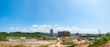岑巩体育公园上空