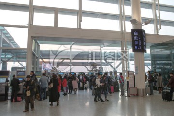 杭州萧山国际机场自助值机处