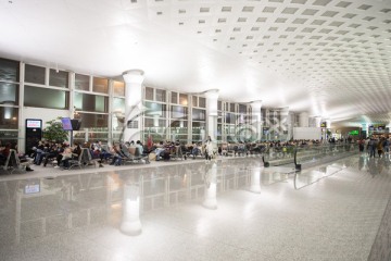 杭州萧山国际机场 候机楼内景