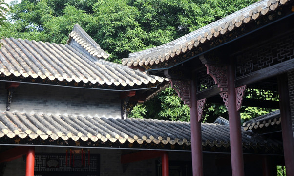 房顶 园林建筑