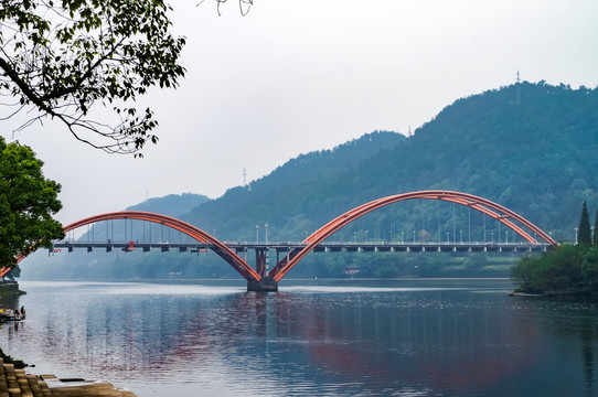 建德新安江彩虹桥