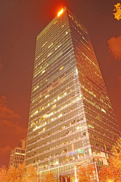都市夜景 高楼大厦