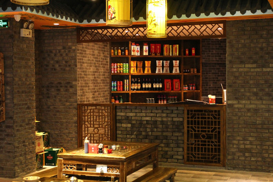 饭店前台