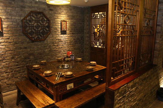 火锅店环境