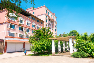 岑巩水利局河滨公园景色