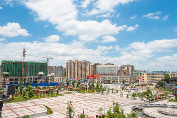岑巩文化广场