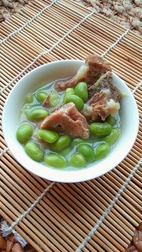 青豆排骨汤