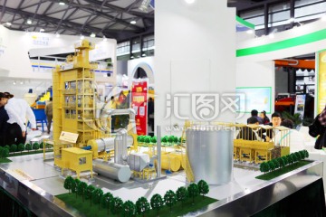 砂石基站 工程机械 模型