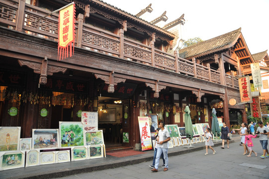 合川文峰古街餐馆