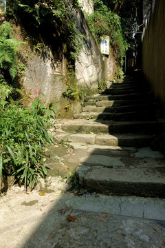 小巷 石梯