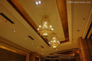 酒店宾馆水晶灯 玻璃吊灯