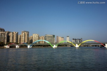 金华金虹桥 江北时代花园全景