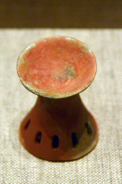 巫山大溪文化遗址文物 陶豆形器