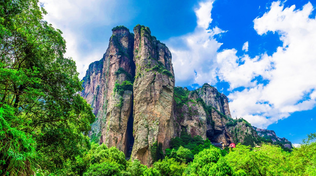 雁荡山 山景