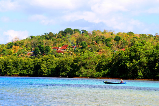 巴厘岛渔村