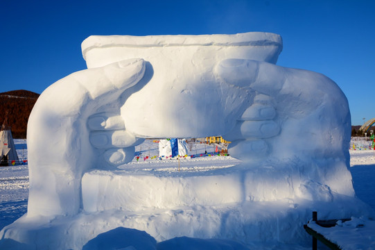 雪雕艺术