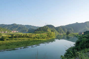 青溪鸡鸣关水利风景