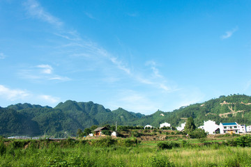 蓝天白云素材