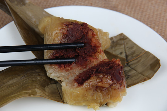 端午粽 豆沙粽