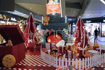 圣诞节商场装饰