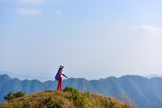 户外登山徒步