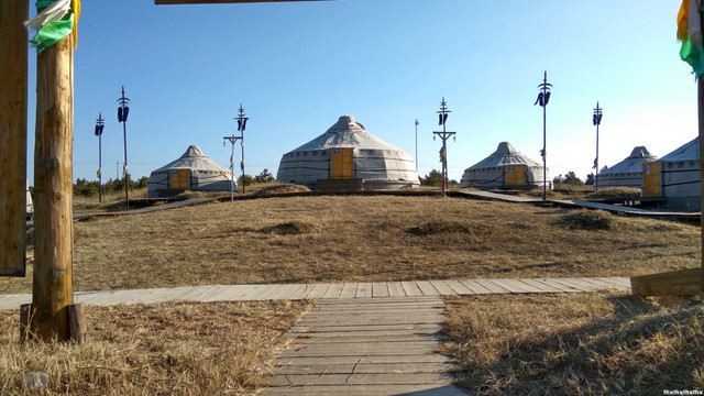 蒙族营地，成吉思汗营地