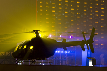 直升机夜景摄影JPG