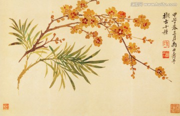 山水花卉