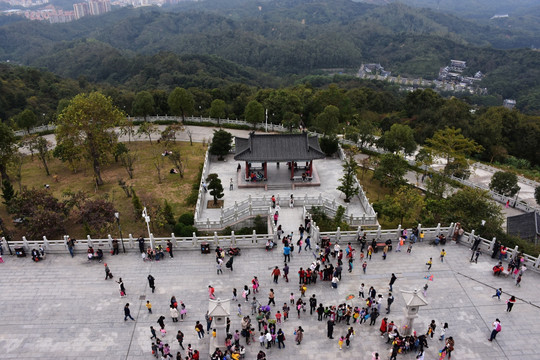 高榜山 挂榜阁 凉亭